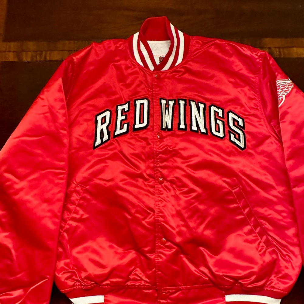 Starter Red Bomber Jacket - image 1